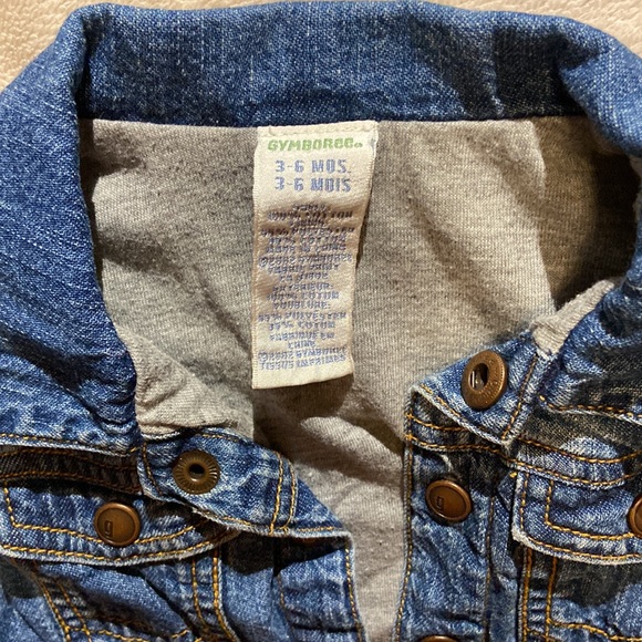 3-6 month Gymboree Denim Jean jacket - Picture 3 of 7